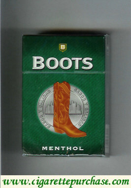 Boots Menthol cigarette hard box Mexico